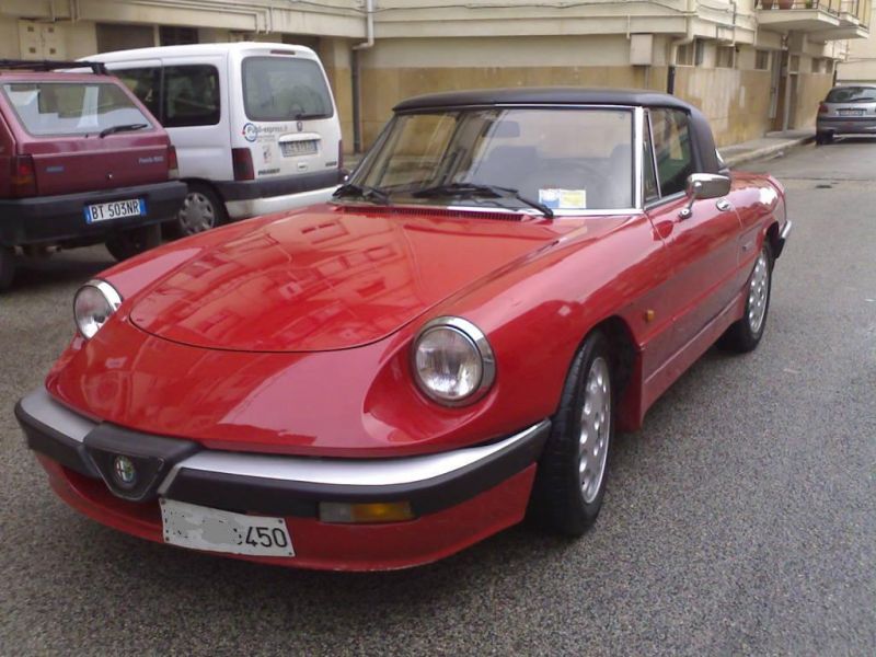 Vendo Alfa Romeo Spider Duetto Iii Serie Capote Nuova