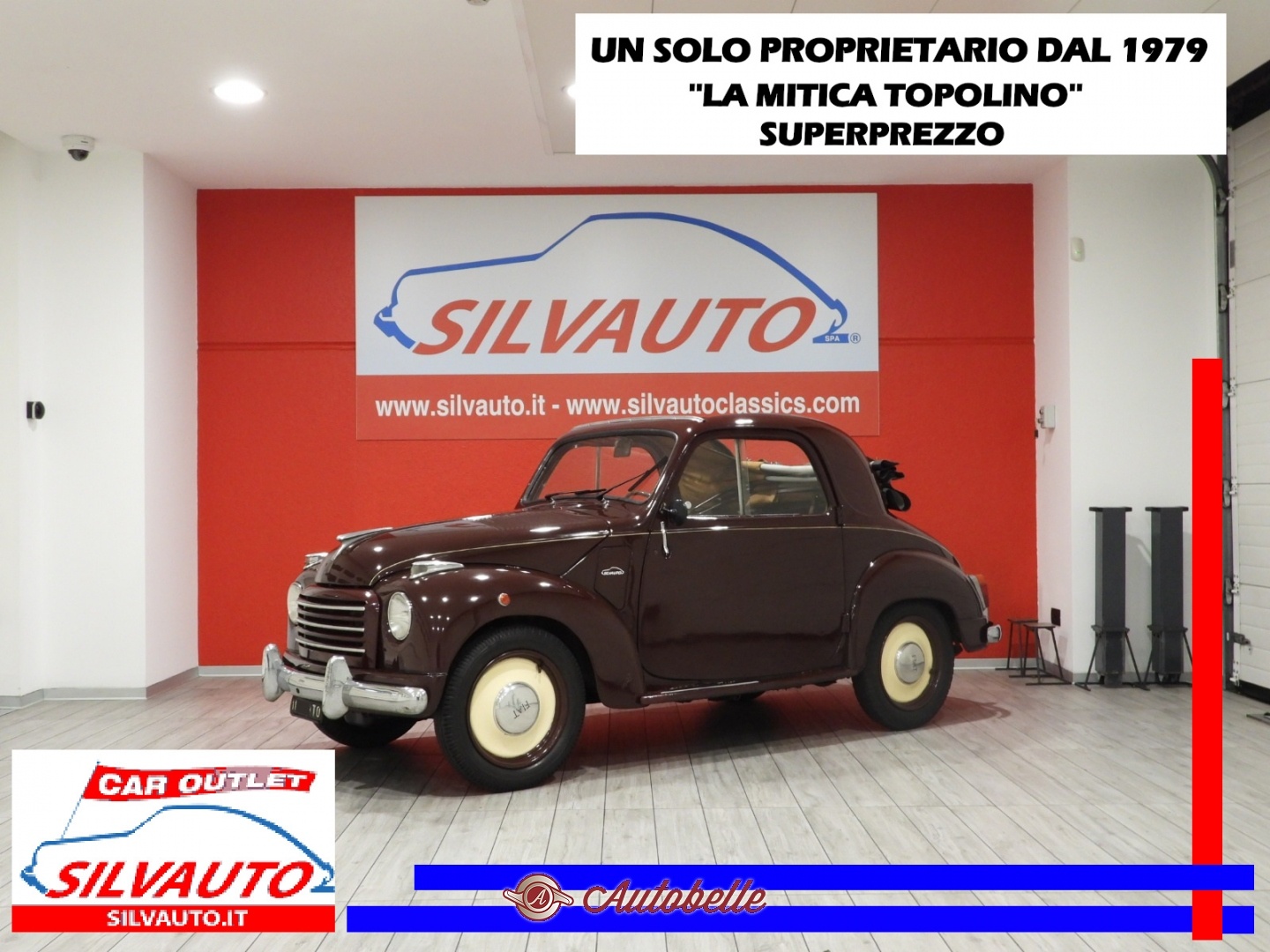 For Sale FIAT 500 C TOPOLINO TRASFORMABILE 1951